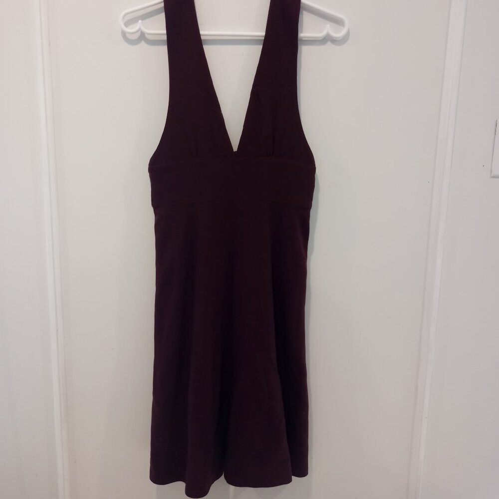 Vintage Burgundy Midi dress